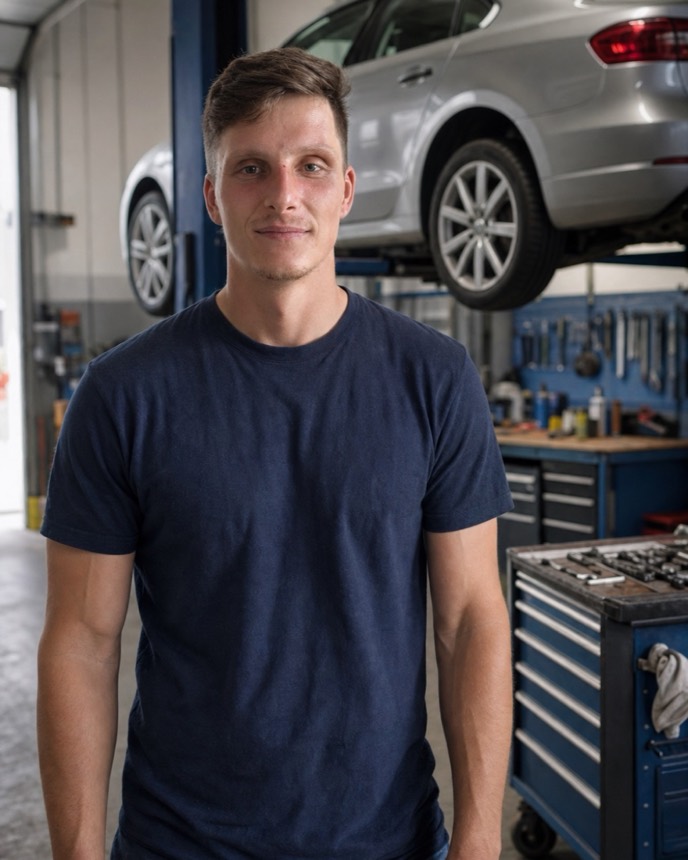 David Hrubý, automechanik a zakladatel služby Poctivá Kára.